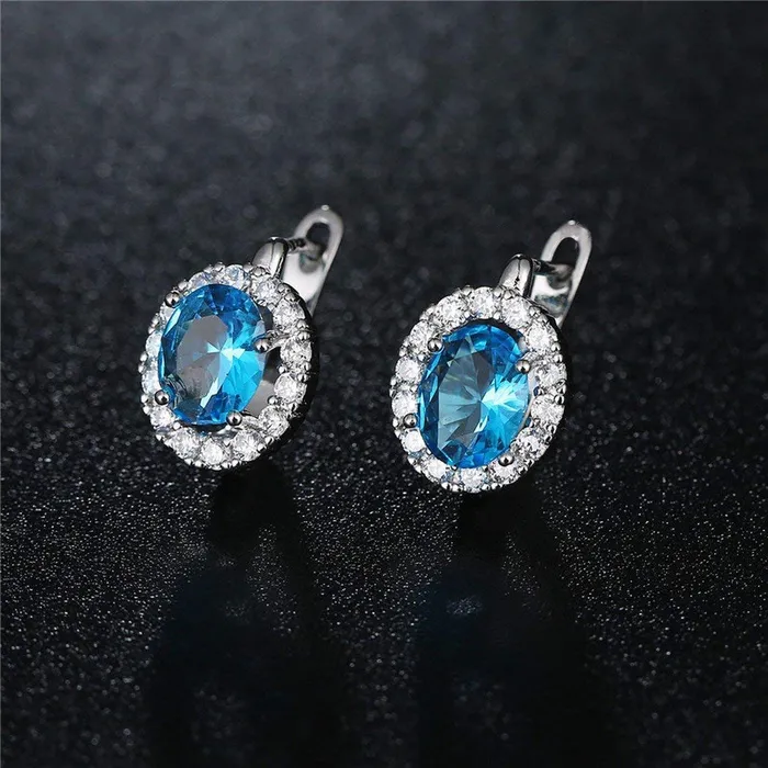 Earrings Yellow Chimes Yellow Chimes Combo of Two Pairs Latest Fashion Stylish Crystals Clip On Studs Earrings for Women and Girls