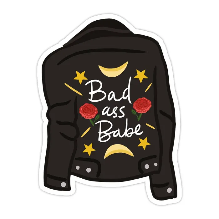 Bloomwolf Studio Earrings Bad As Babe Sticker
