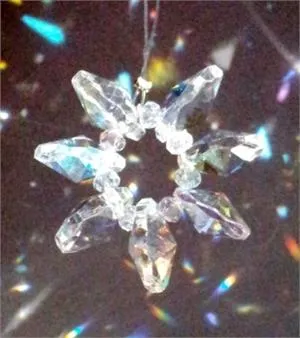 Crystal Peddler Necklaces Aurora Borealis Crystal Halo Suncatcher Rainbow Maker