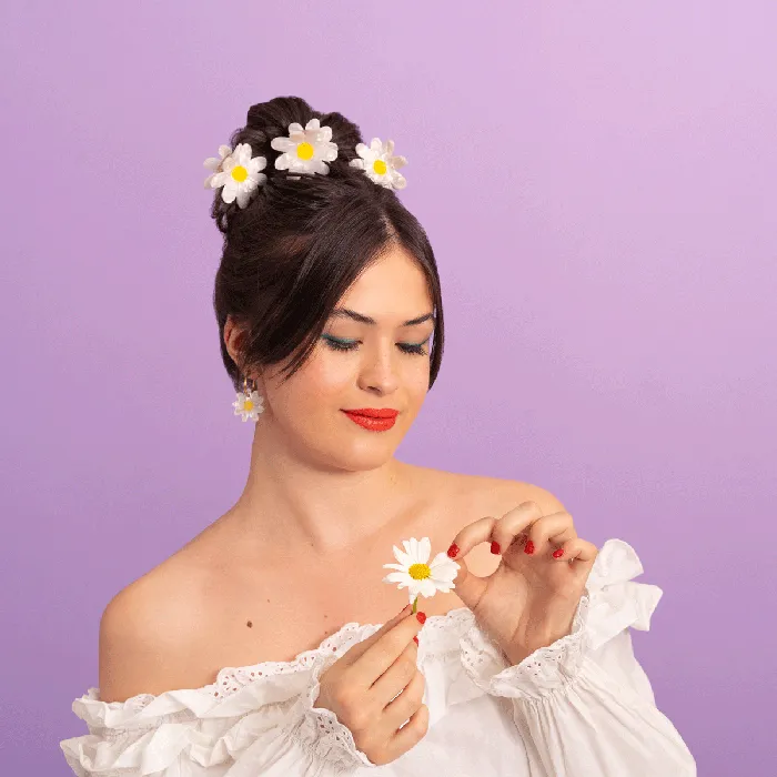 Daisy Hair Claw Cou Cou Suzette Rings