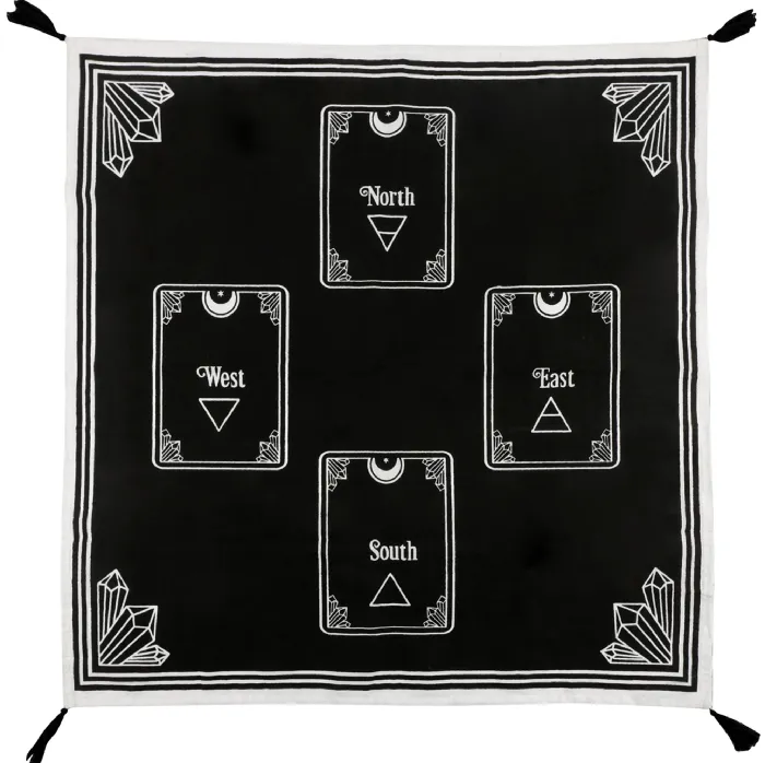 Earrings Starlinks Four Card Spread Altar Cloth