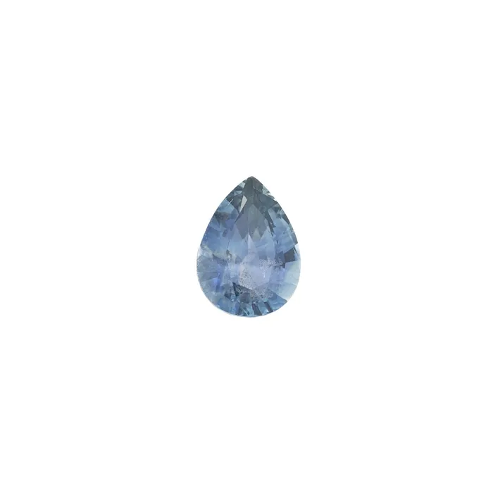 Envero Jewelry Rings 077ct Pear Cut Blue Montana Sapphire