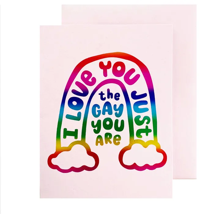 Necklaces The Social Type Gay You Are Love Card