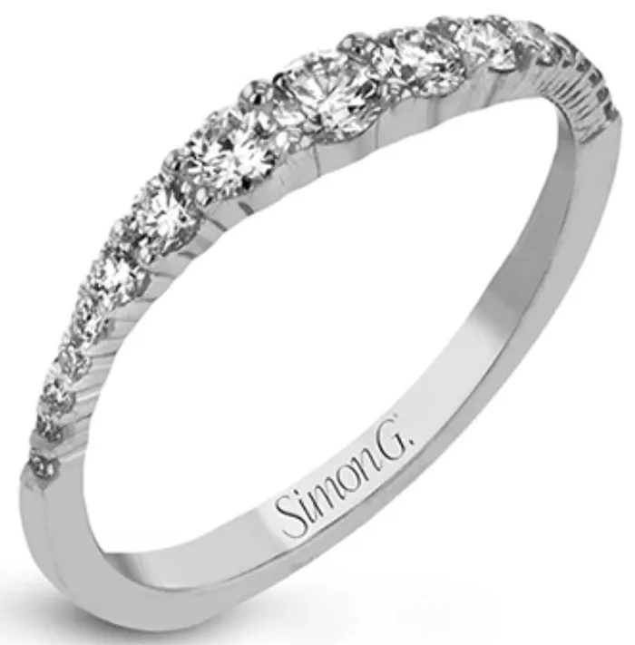 Simon G STACKABLE RIGHT HAND RING LR1091 W SIMON G Rings Simon G STACKABLE RIGHT HAND RING LR1091 W SIMON G Rings