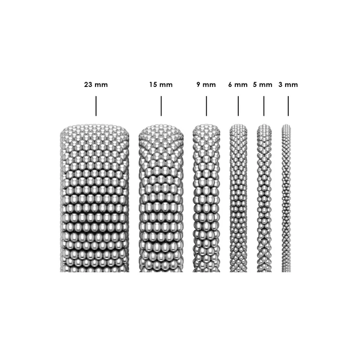 Bracelets LAGOS Signature Caviar Triple Diamond Station Caviar Bracelet 6mm