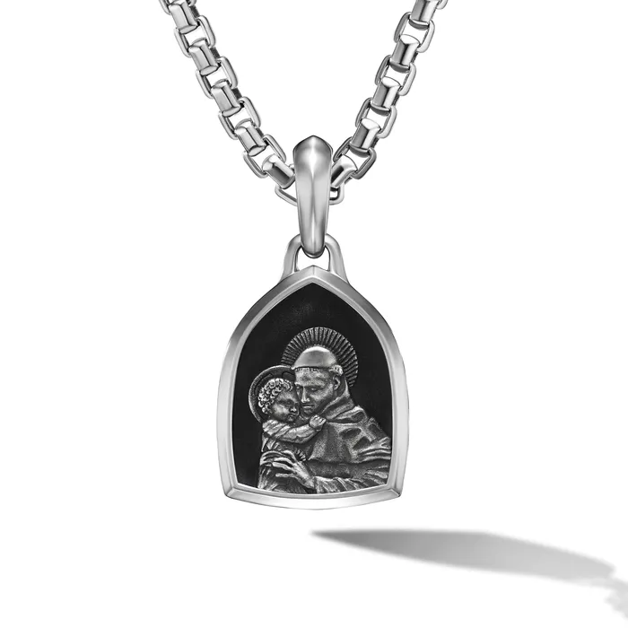 David Yurman Rings St Anthony Amulet in Sterling Silver 218mm
