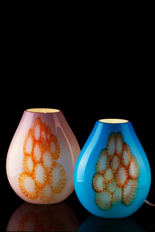Earrings I Muranesi Tarta Loft Lamp in Blown Glass
