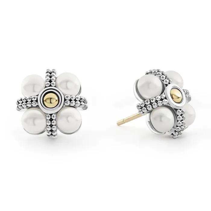 Earrings LAGOS Luna Caviar Pearl Stud Earrings
