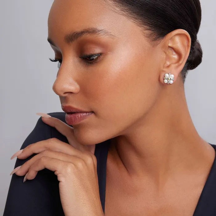 Earrings LAGOS Luna Caviar Pearl Stud Earrings