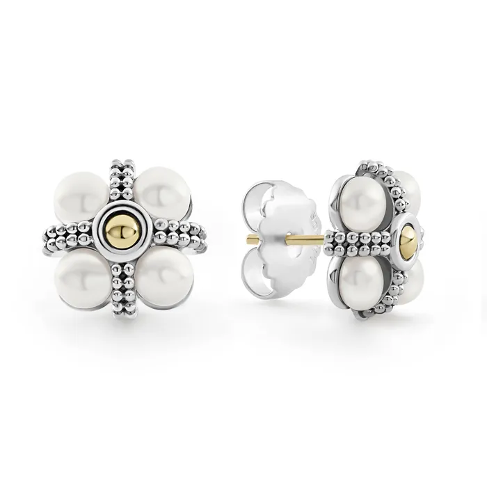 Earrings LAGOS Luna Caviar Pearl Stud Earrings