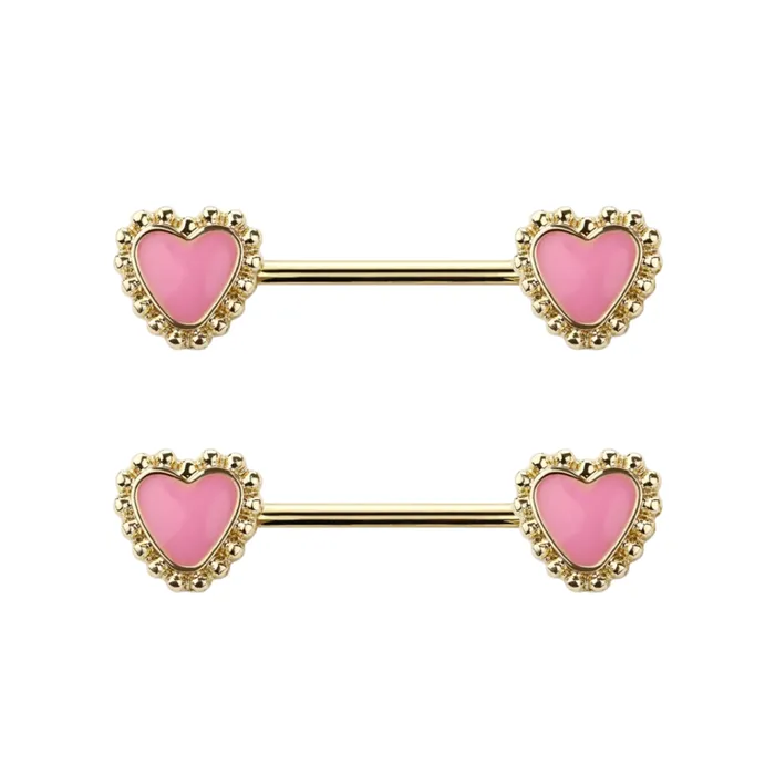 Earrings She Ate Sweetest Love Nipple Rings