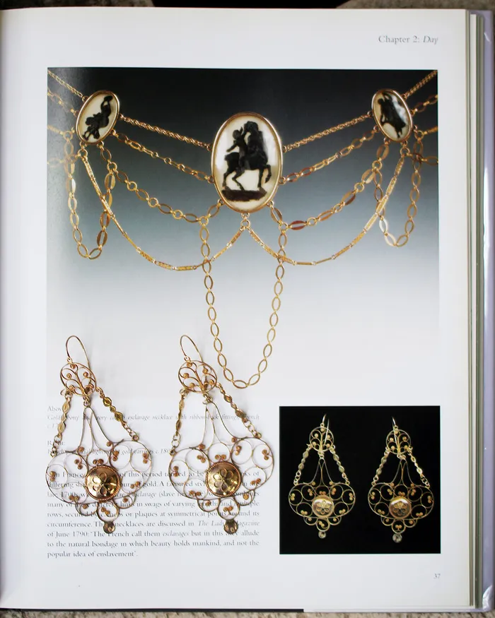 Georgian French Provinicial Gold Earrings Bell Bird Antiques Earrings