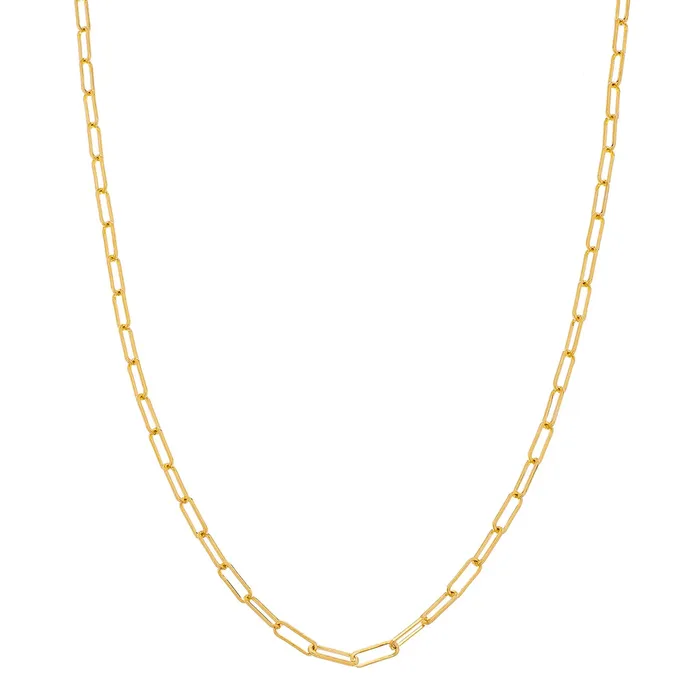 Medium Paperclip Chain Necklace Sethi Couture Necklaces