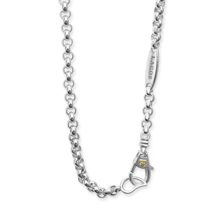 Newport Four Station TwoTone Knot Necklace LAGOS Necklaces
