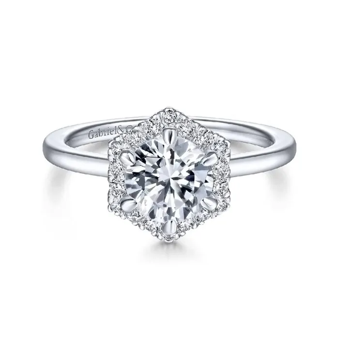 Rings Diamond SemiMount Ring GABRIEL CO