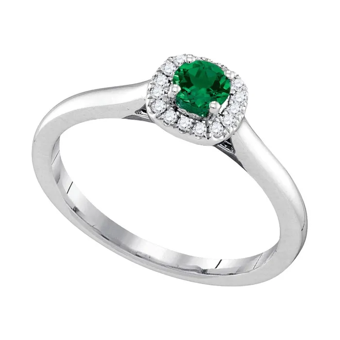 120CTWDiamond 14MINCT EME RING gndatlanta Rings