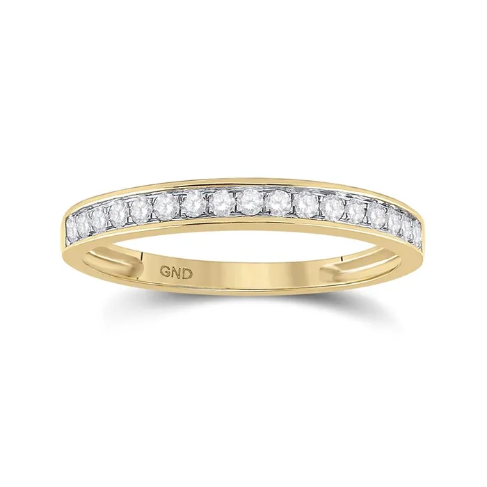 10k Yellow Gold Round Diamond Bridal Wedding Ring Set 12 Cttw gndatlanta Rings