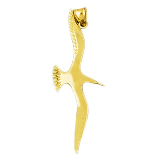 14K Gold 58MM Sea Gull Pendant Goldia PreStyled Sets