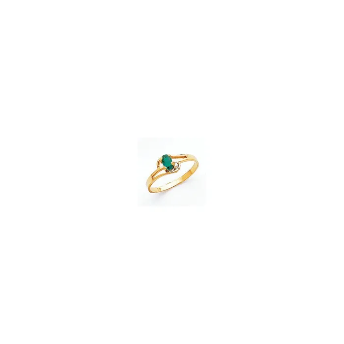 14K Yellow Gold 5x3mm Oval Mount St Helens AA Real Diamond ring Goldiacom Rings 14K Yellow Gold 5x3mm Oval Mount St Helens AA Real Diamond ring Goldiacom Rings