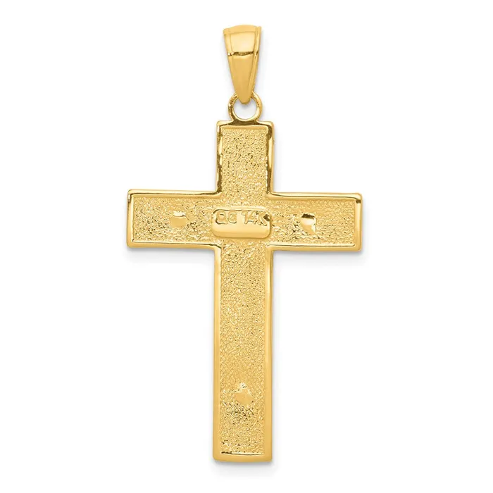 14k Yellow Gold Crucifix Pendant Goldia PreStyled Sets