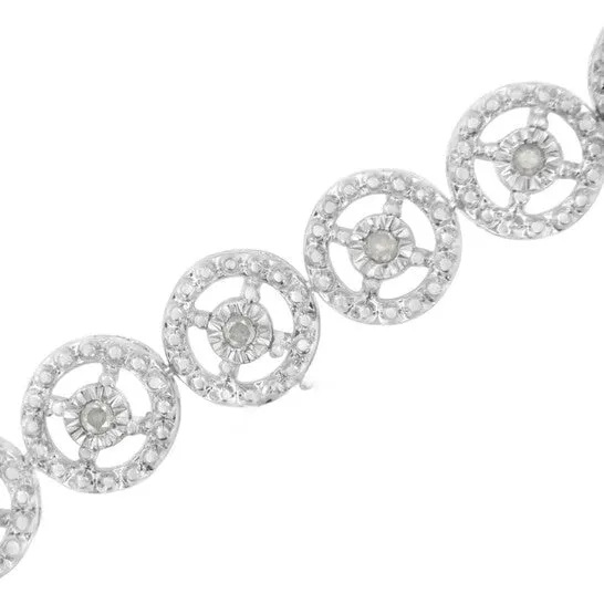 Bracelets JMS always Original Haus of Brilliance Sterling Silver 12ct TDW Diamond Tennis Link Bracelet IJI3 Bracelets JMS always Original Haus of Brilliance Sterling Silver 12ct TDW Diamond Tennis Link Bracelet IJI3