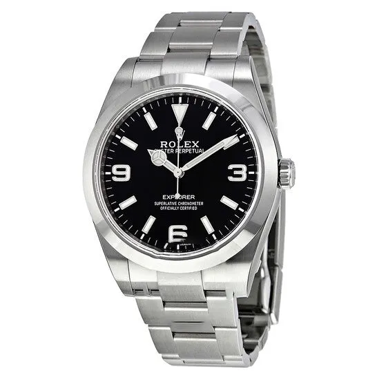 Bracelets JMS always Original Rolex Explorer Black Dial Stainless Steel Oyster Bracelet Automatic Mens Watch 214270BKASO Bracelets JMS always Original Rolex Explorer Black Dial Stainless Steel Oyster Bracelet Automatic Mens Watch 214270BKASO