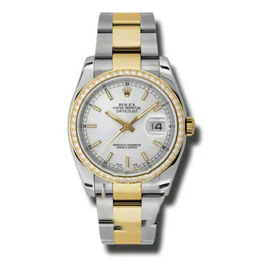 Bracelets JMS always Original Rolex Oyster Perpetual Datejust 36 Silver Dial Stainless Steel and 18K Yellow Gold Bracelet Automatic Ladies Watch 116243SSO Bracelets JMS always Original Rolex Oyster Perpetual Datejust 36 Silver Dial Stainless Steel and 18K Yellow Gold Bracelet Automatic Ladies Watch 116243SSO