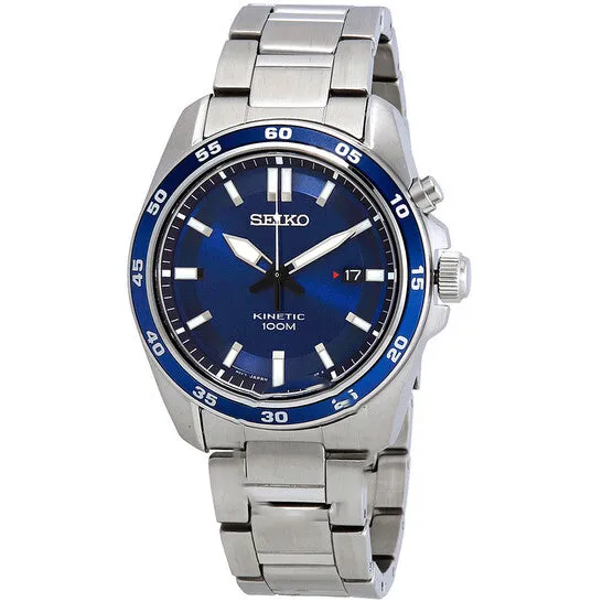 Bracelets JMS always Original Seiko Kinetic Blue Dial Stainless Steel Mens Watch SKA783 Bracelets JMS always Original Seiko Kinetic Blue Dial Stainless Steel Mens Watch SKA783