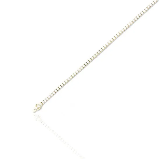 Bracelets Original Tresorra 18K Yellow Gold Diamond Tennis Bracelet JMS always Bracelets Original Tresorra 18K Yellow Gold Diamond Tennis Bracelet JMS always