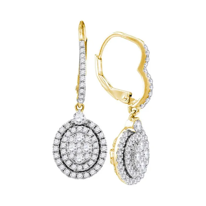Earrings gndatlanta 1 14CTWDiamond DANGLING FASHION EARRING