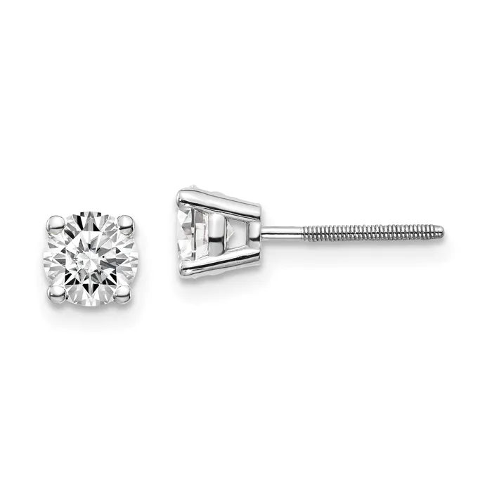Earrings goldiaca 14kw 95ct SI3 G I Diamond Stud Thread onoff Post Earrings Earrings goldiaca 14kw 95ct SI3 G I Diamond Stud Thread onoff Post Earrings