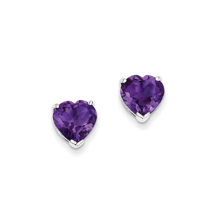 Earrings Goldia Sterling Silver Amethyst Earrings