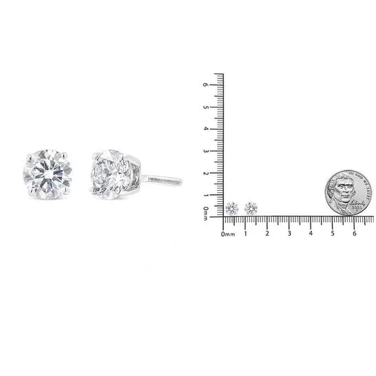 Earrings JMS always Original Haus of Brilliance 14K White Gold 1 12 Cttw Lab Grown Diamond Solitaire Stud Earrings with Screwbacks FG Color VS2SI1 Clarity Earrings JMS always Original Haus of Brilliance 14K White Gold 1 12 Cttw Lab Grown Diamond Solitaire Stud Earrings with Screwbacks FG Color VS2SI1 Clarity