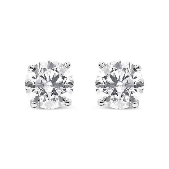 Earrings JMS always Original Haus of Brilliance 14K White Gold 12 Cttw 4Prong Set Lab Grown Solitaire Diamond Push Back Stud Earrings FG Color VS2SI1 Clarity Earrings JMS always Original Haus of Brilliance 14K White Gold 12 Cttw 4Prong Set Lab Grown Solitaire Diamond Push Back Stud Earrings FG Color VS2SI1 Clarity