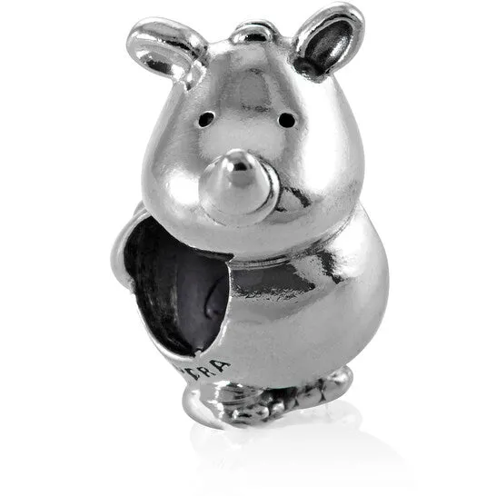 Earrings JMS always Original Pandora Rino The Rhinoceros Charm In Sterling Silver Earrings JMS always Original Pandora Rino The Rhinoceros Charm In Sterling Silver