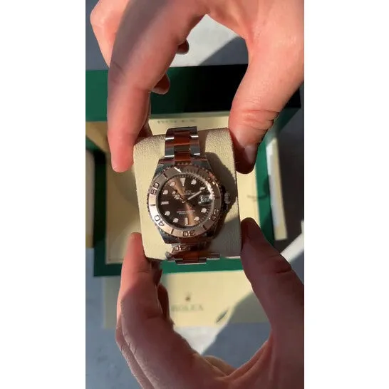 Earrings JMS always Original Rolex YachtMaster Chocolate Dial Steel and 18K Everose Midsize Oyster Watch 268621CHSO Earrings JMS always Original Rolex YachtMaster Chocolate Dial Steel and 18K Everose Midsize Oyster Watch 268621CHSO