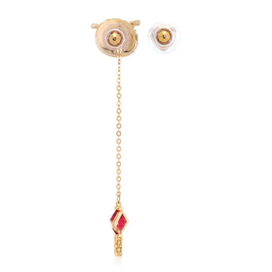 Earrings Original Swarovski GoldTone Plated Zodiac Tiger Asymmetrical Drop Earrings JMS always Earrings Original Swarovski GoldTone Plated Zodiac Tiger Asymmetrical Drop Earrings JMS always