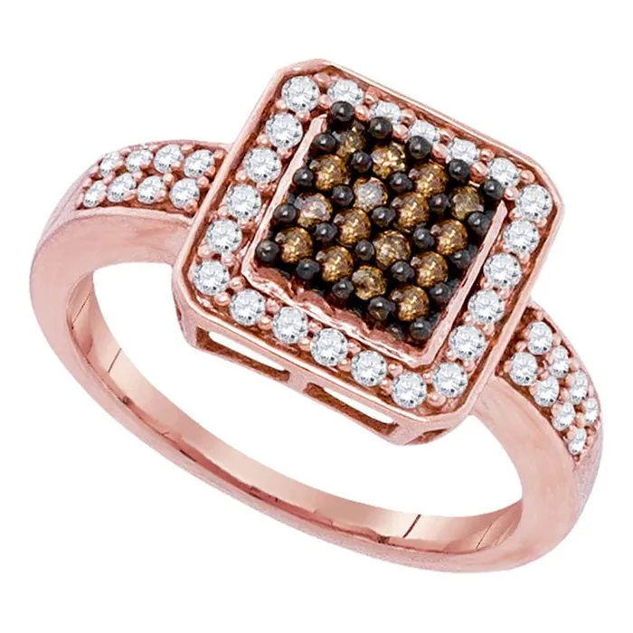 gndatlanta Rings 12CTWDiamond NATURAL BROWN RING
