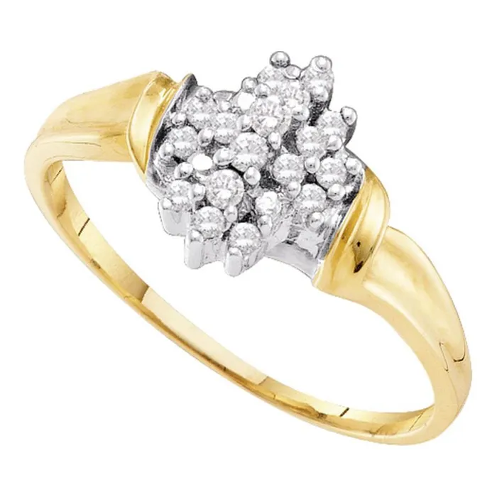 gndatlanta Rings 16CTWDiamond CLUSTER RING