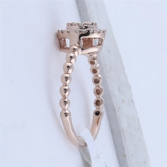 gndatlanta Rings 10k Yellow Gold Round Diamond Cluster Ring 12 Cttw