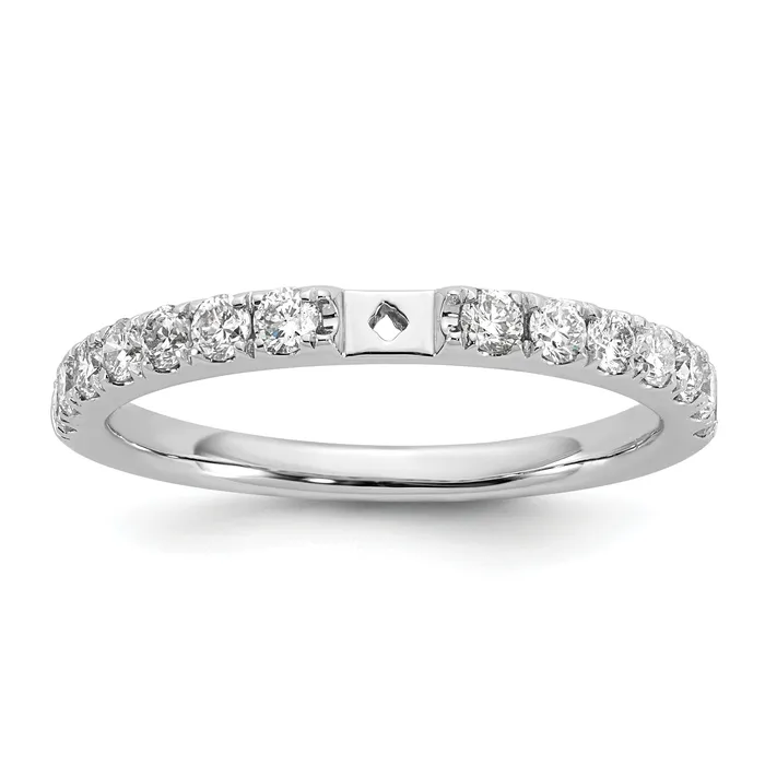 Goldia 14k White Gold 12 Ct Lab Grown Diamond VSSI G Peg Set Engagement Ring Rings Goldia 14k White Gold 12 Ct Lab Grown Diamond VSSI G Peg Set Engagement Ring Rings