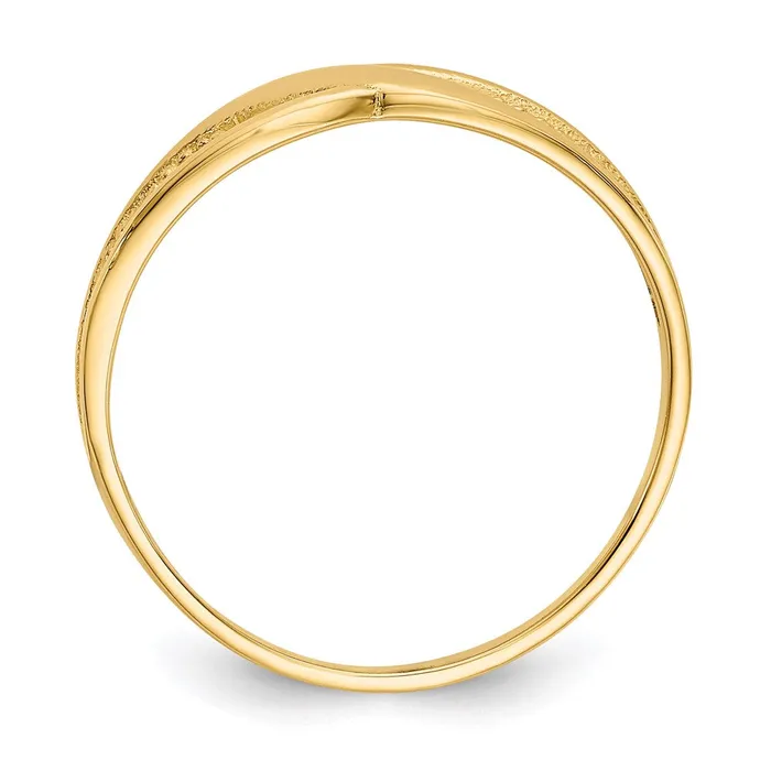 Goldia 14K Yellow Gold Polished Filigree Ring Rings