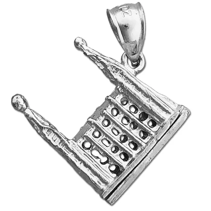 Goldia Charm Necklaces 14K Gold 3D Mormon Temple Charm