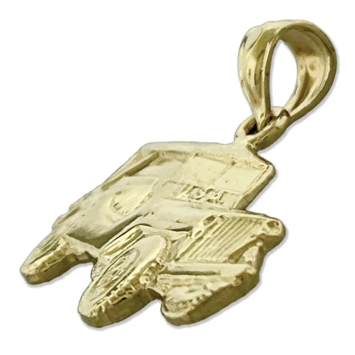 Goldia Charm Necklaces 14K Gold 4WD Jeep Charm