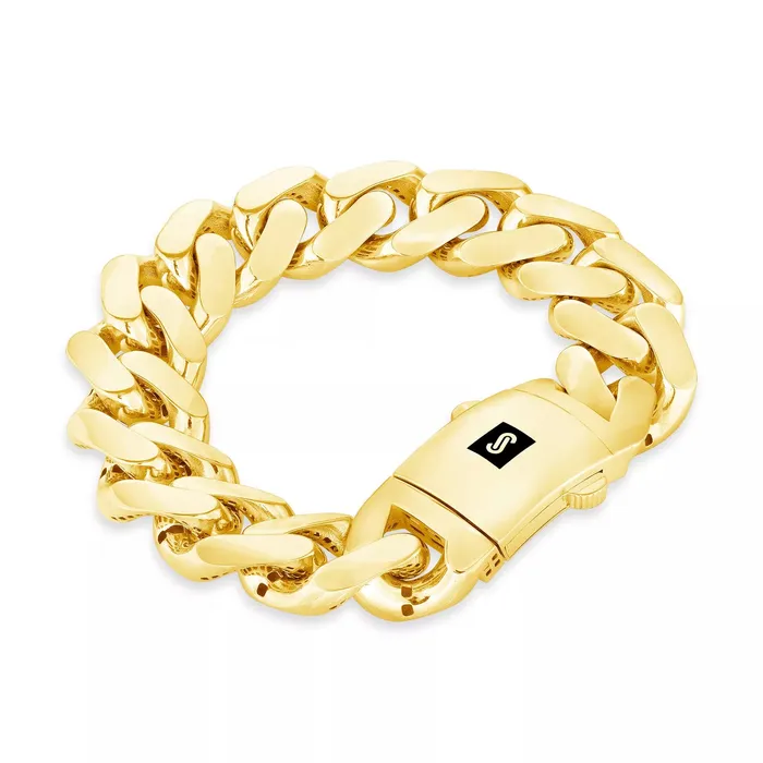 Goldiacom 14K Yellow Gold Miami Cuban 6mm Royal Monaco Curb Link Chain Necklace 18 30 Necklaces
