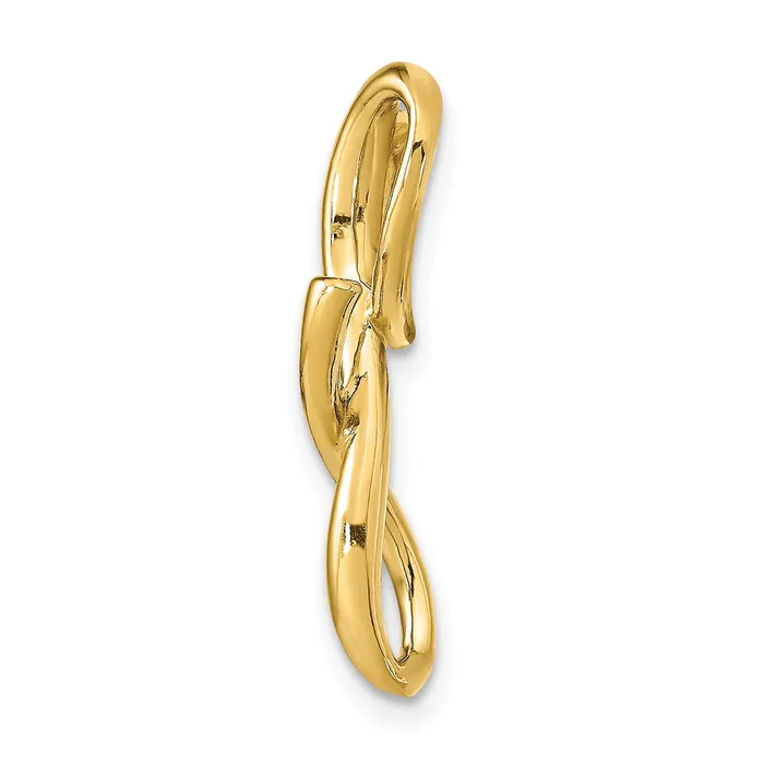 Goldia Necklaces 14k Yellow Gold Polished Letter G Initial Slide