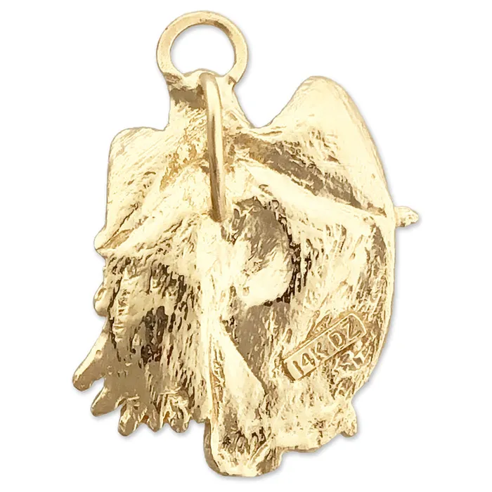 Goldia PreStyled Sets 14K Gold Guardian Angel Pendant