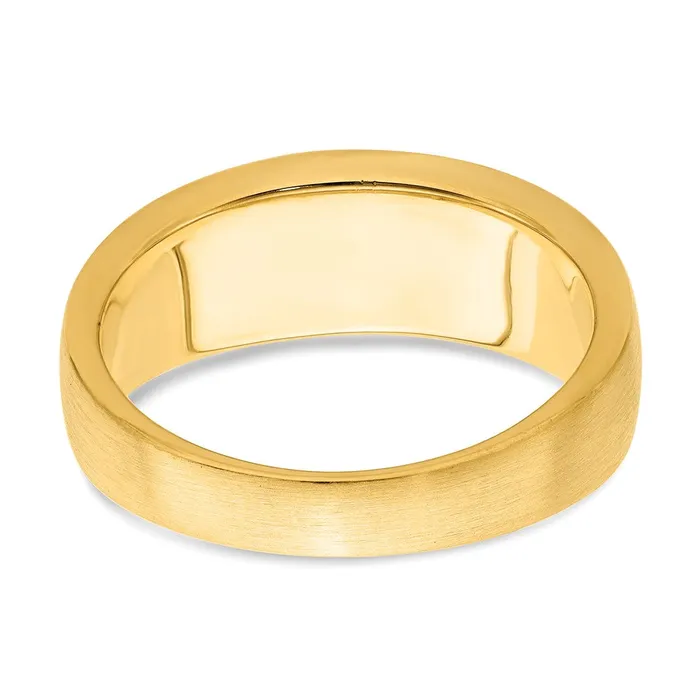 Goldia Rings 023ct CZ Solid Real 14k Mens Wedding Band Ring