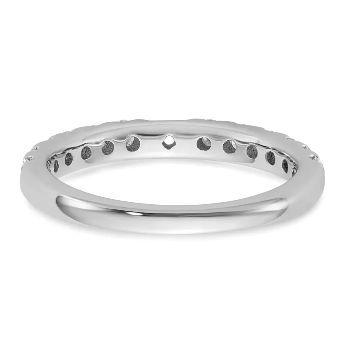 Goldia Rings 14k White Gold 58 Ct Lab Grown Diamond VSSI G Peg Set Engagement Ring