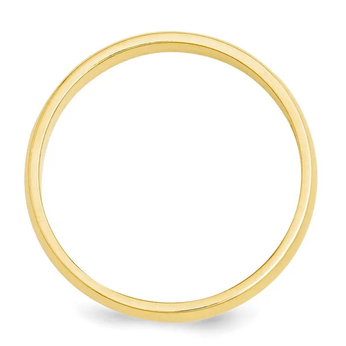 Goldia Rings Solid 10K Yellow Gold 3mm HalfRound Wedding MensWomens Wedding Band Ring Size 5 Goldia Rings Solid 10K Yellow Gold 3mm HalfRound Wedding MensWomens Wedding Band Ring Size 5